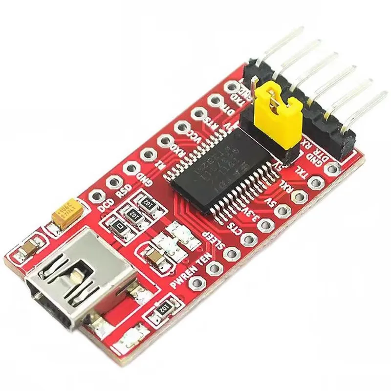 FT232RLModuleUSBTurnTTL miniInterface Suporte3.3V 5V Download dedicado