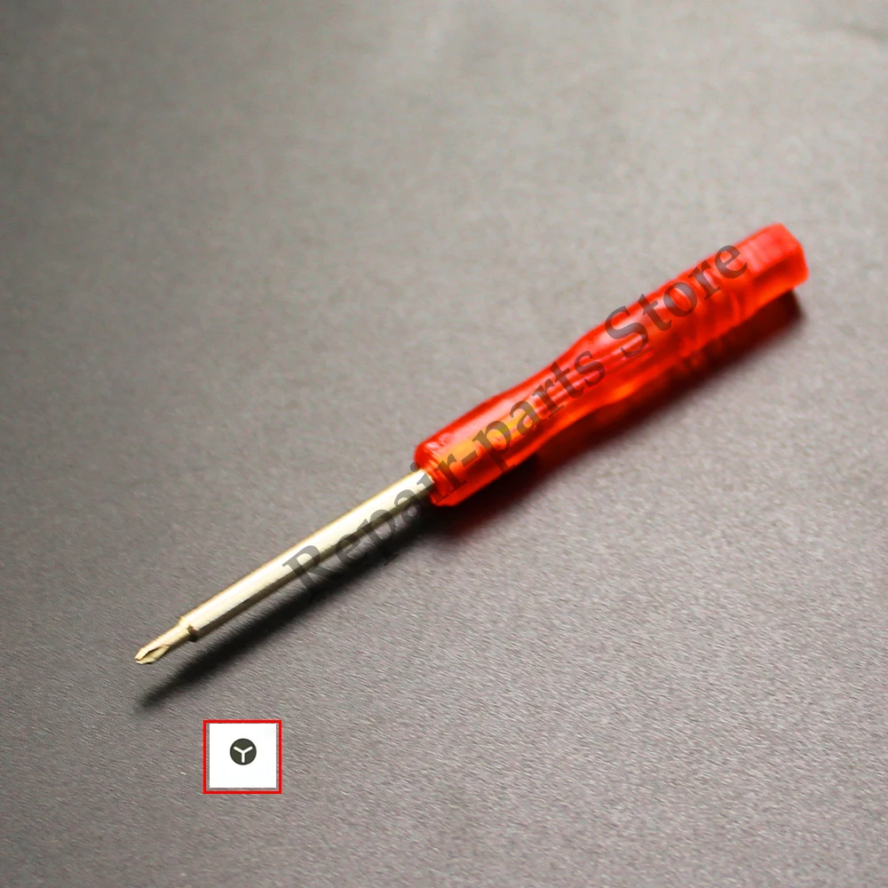 1Pcs Red handle Cross Triangle Screwdriver for PS4/PS5/PSP/PSV/GBA/GBC/GBA SP/Wii game machine Y + screwdriver