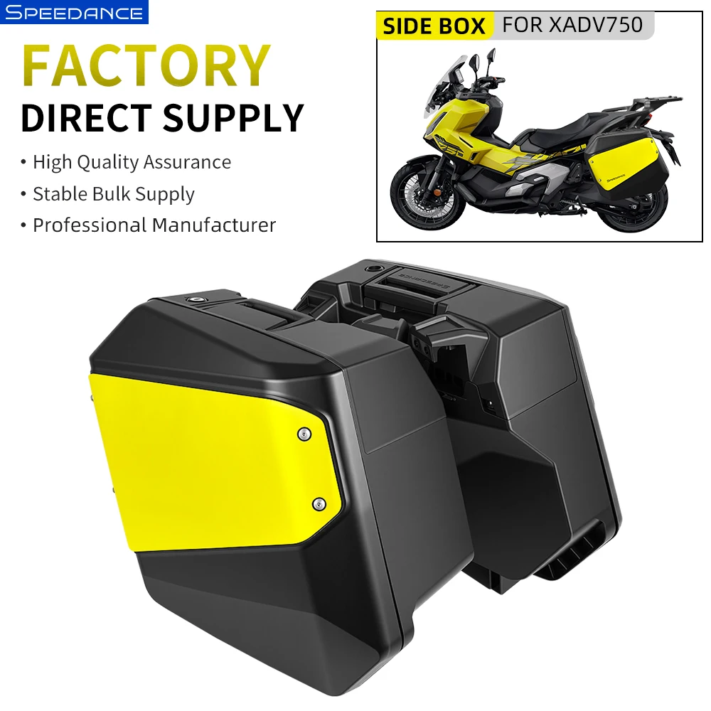 

Мотоциклетный кофр SPEEDANCE для HONDA XADV750 с быстрым креплением, три бокса, без повреждений при установке, идеально подходит для мототуризма