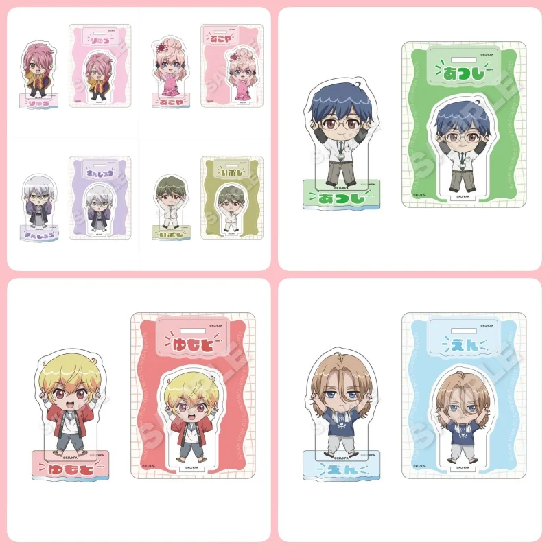 

Anime Cute High Earth Defense Club Love! Acrylic Stand Yumoto En Atsushi figure Stand Plate Cosplay ornament keychain Gifts 10cm