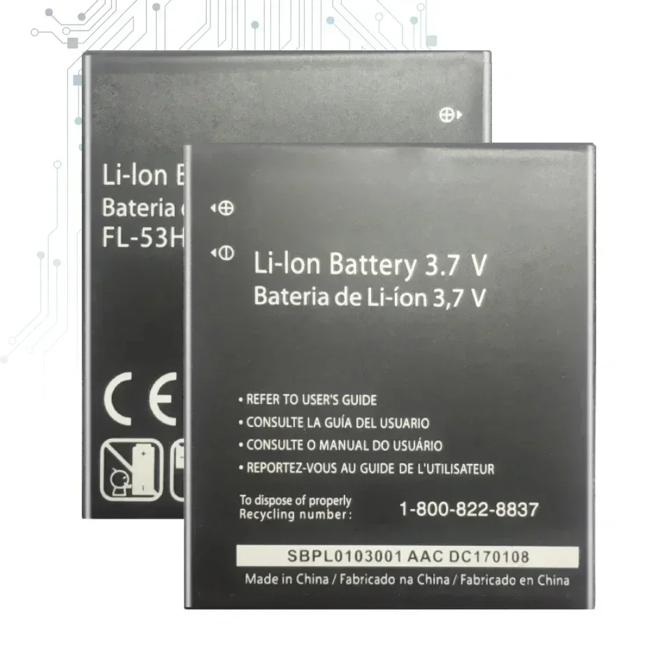 1500mAh FL-53HN Replacement Battery For LG P990 Optimus 2X/3D P920 P925 P993 P999 C729 SU660 + Tracking Number