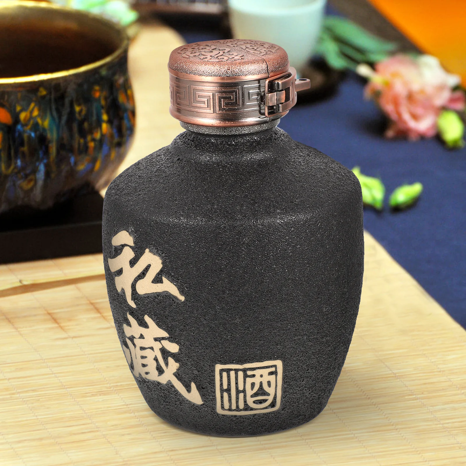 

Liquor Jar Sealed Household Container Practical Leak Proof Empty Holder for Home Use Liquid Storage Liquor Empty Jar