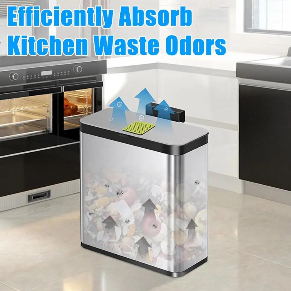 

Угольный поглотитель запаха для баков, фильтр для мусора Eko, 20/40 шт., сменные фильтры с активированным углем, поглощающий запах, дезодоратор для мусора