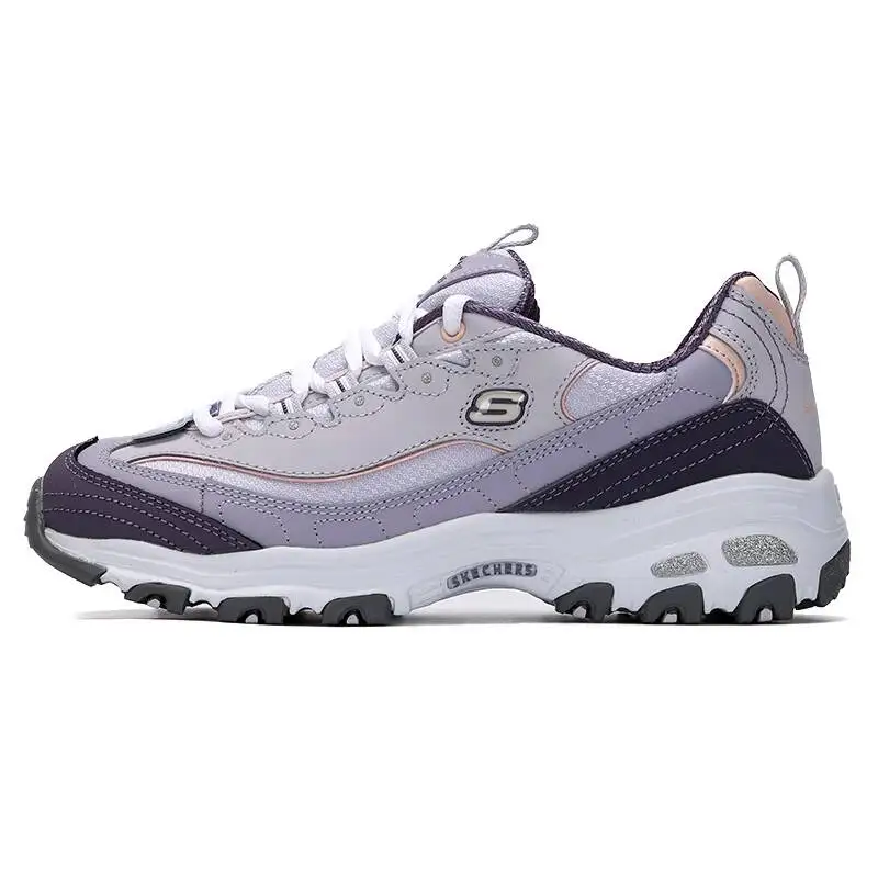 

HOT Skechers Women's Thick-Soled Casual Milk Tea Bear Sneakers Panda Shoes 13143-LAV