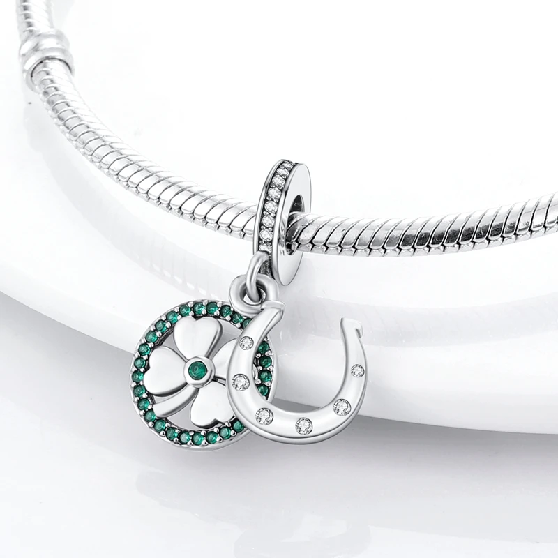 925er Sterlingsilber, grüne Serie, Avocado-Anhänger, Kaktus-Charms, Perlen, passend für Original-Armbänder, Damen-DIY-Schmuck – Detail 19