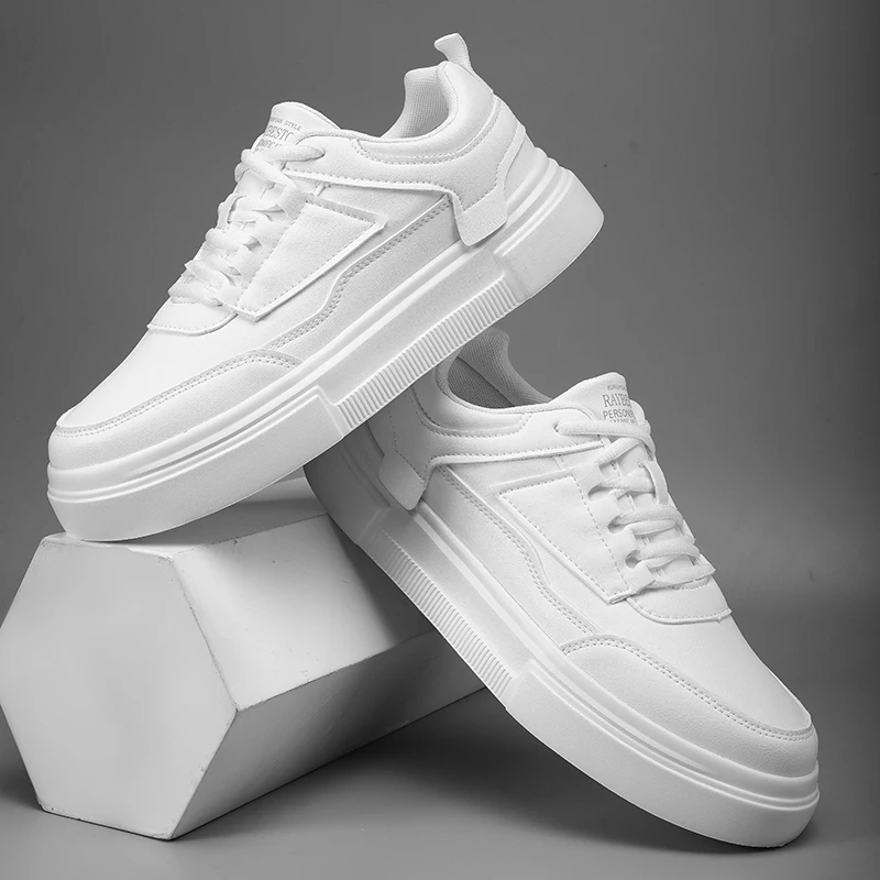 New Casual Versatile Student Board Shoes Anti-Skid Wear Resistant Breathable Men\'s and Women\'s Fashionable Small White Shoes