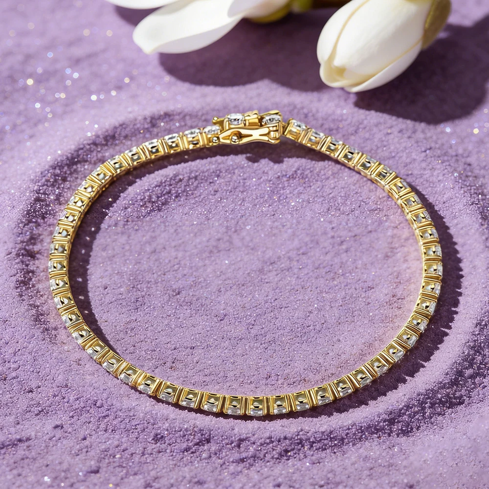 Thumbnail 2 - #64 Moissanite Bracelets List of Top Picks