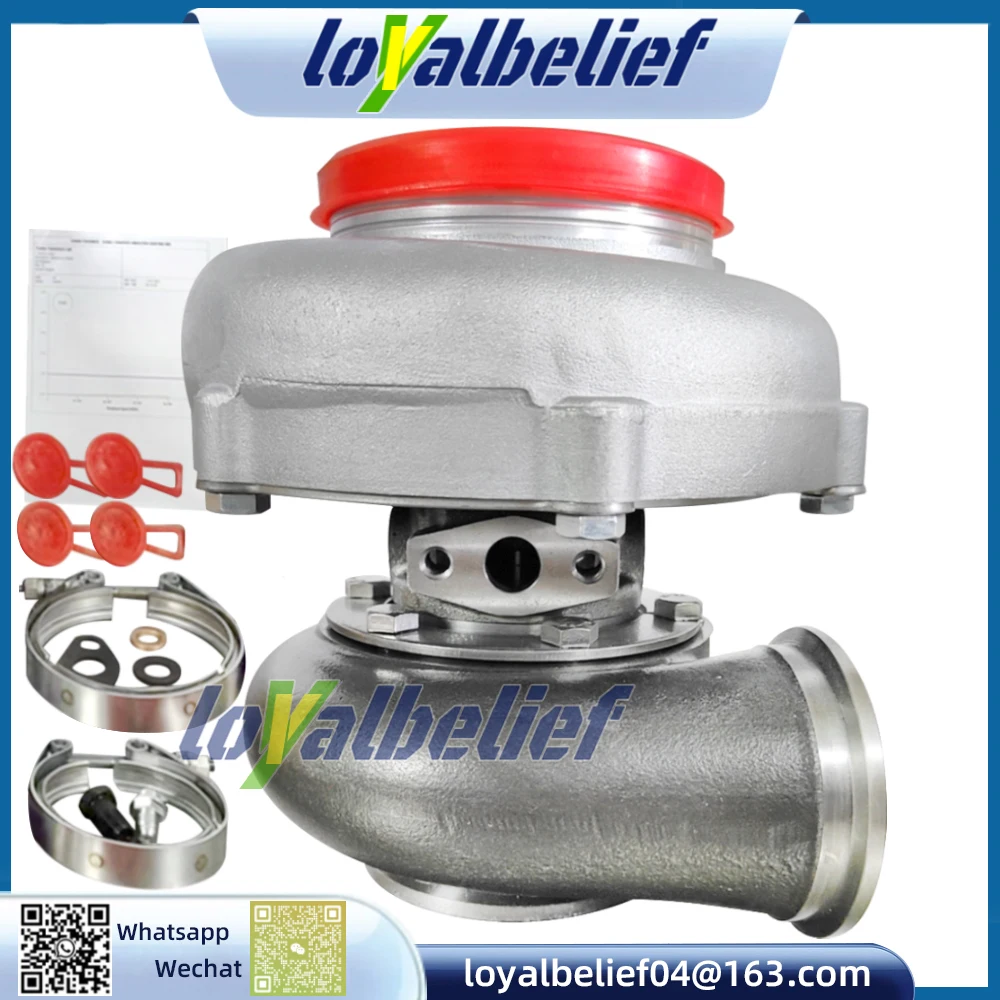 

ДЛЯ турбокомпрессора GT3071 GT3076 турбина с заготовкой колеса керамический двойной шарикоподшипник 0,82 T3 Vband Turbo 803713-5001s