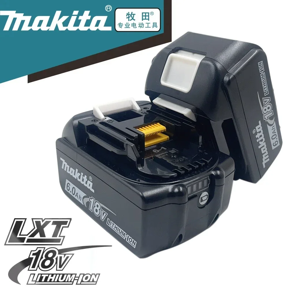 100% Genuine Makita 6Ah/5Ah/3Ah for Makita 18V Battery BL1840 BL1830B BL1850B BL1850 BL1860 BL1815 Replacement Lithium Battery