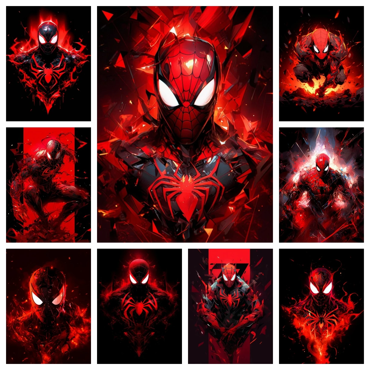 

Человек-паук 5D DIY алмазная живопись вышивка крестиком Marvel супергерой мультфильм мозаика вышивка стразами домашний декор детский подарок