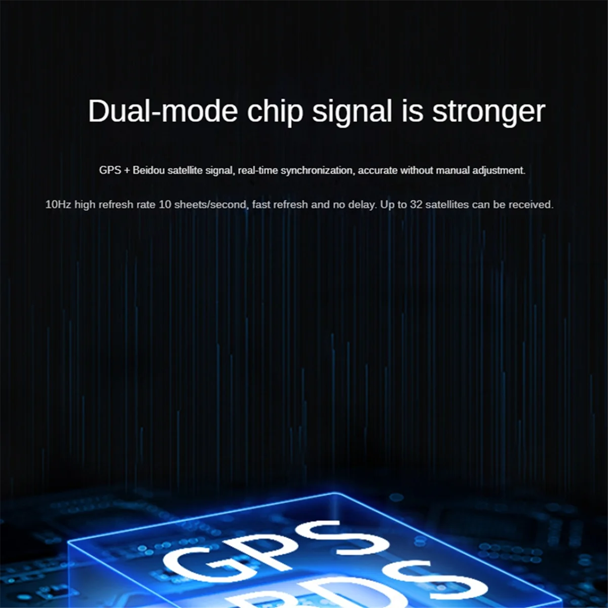 

Durable HUD Head Up Display Car GPS Speedometer Windshield Projector Universal Suitable for All Cars Pickup Truck Speed Alert