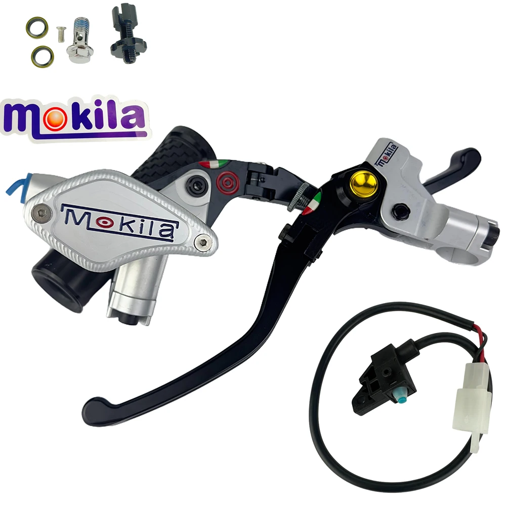 

12.7RCS Hydraulic Master Cylinder Brake Clutch Lever 7/8 22mm Motorcycle CNC Modification Accessories For Honda Yamaha Kawasaki