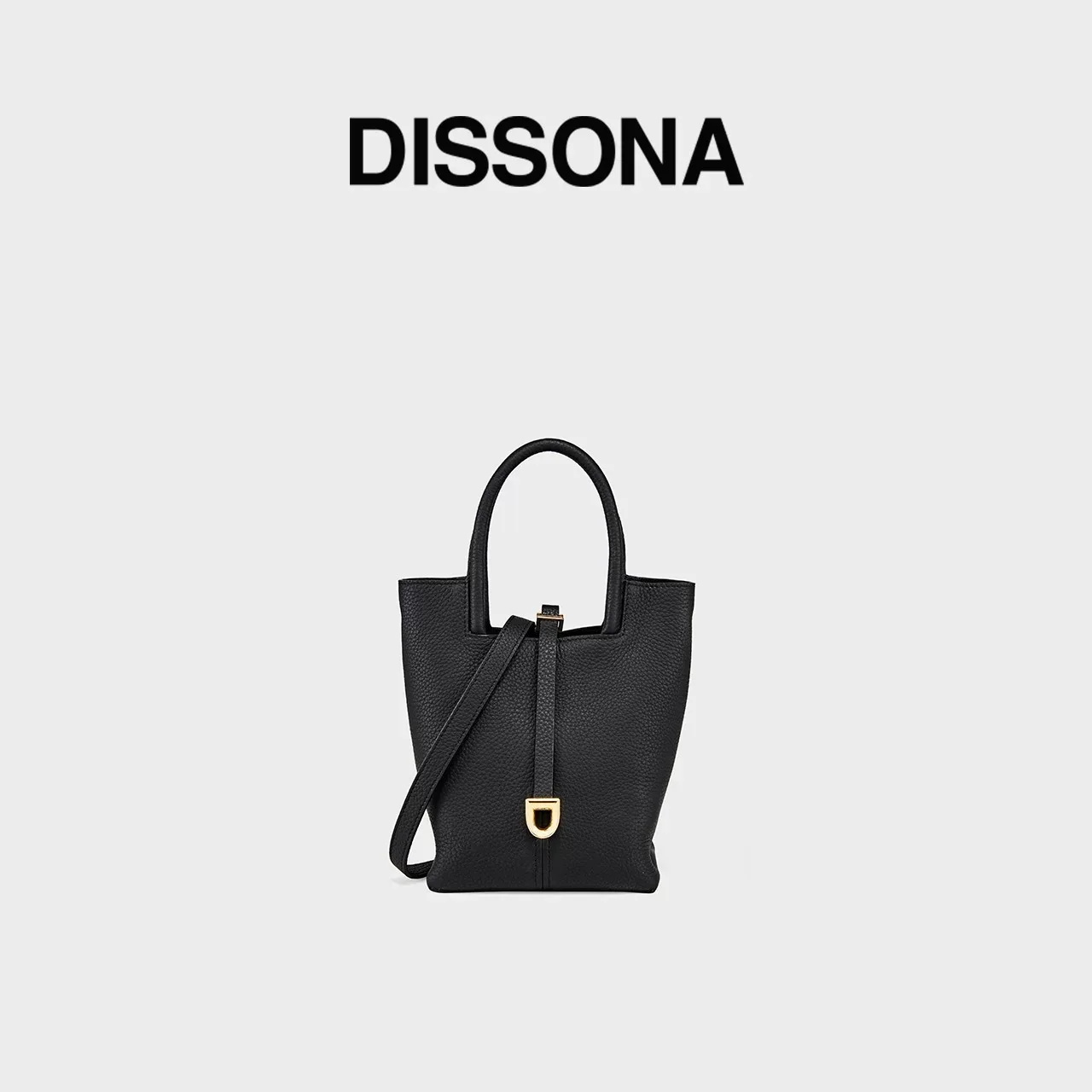 DISSONA Women's Handbag Bucket Bag 2025 New Handheld Single-Shoulder Crossbody Bag Basket Bag