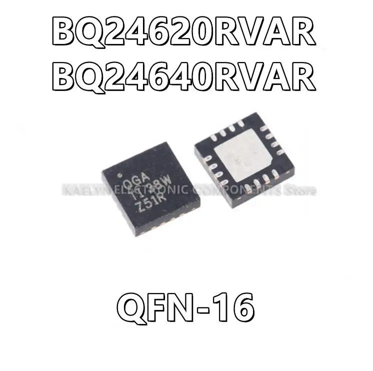 10Pcs/lot BQ24620RVAR BQ24620 BQ24640RVAR BQ24640 Charger IC Lithium Iron Phosphate 16-VQFN