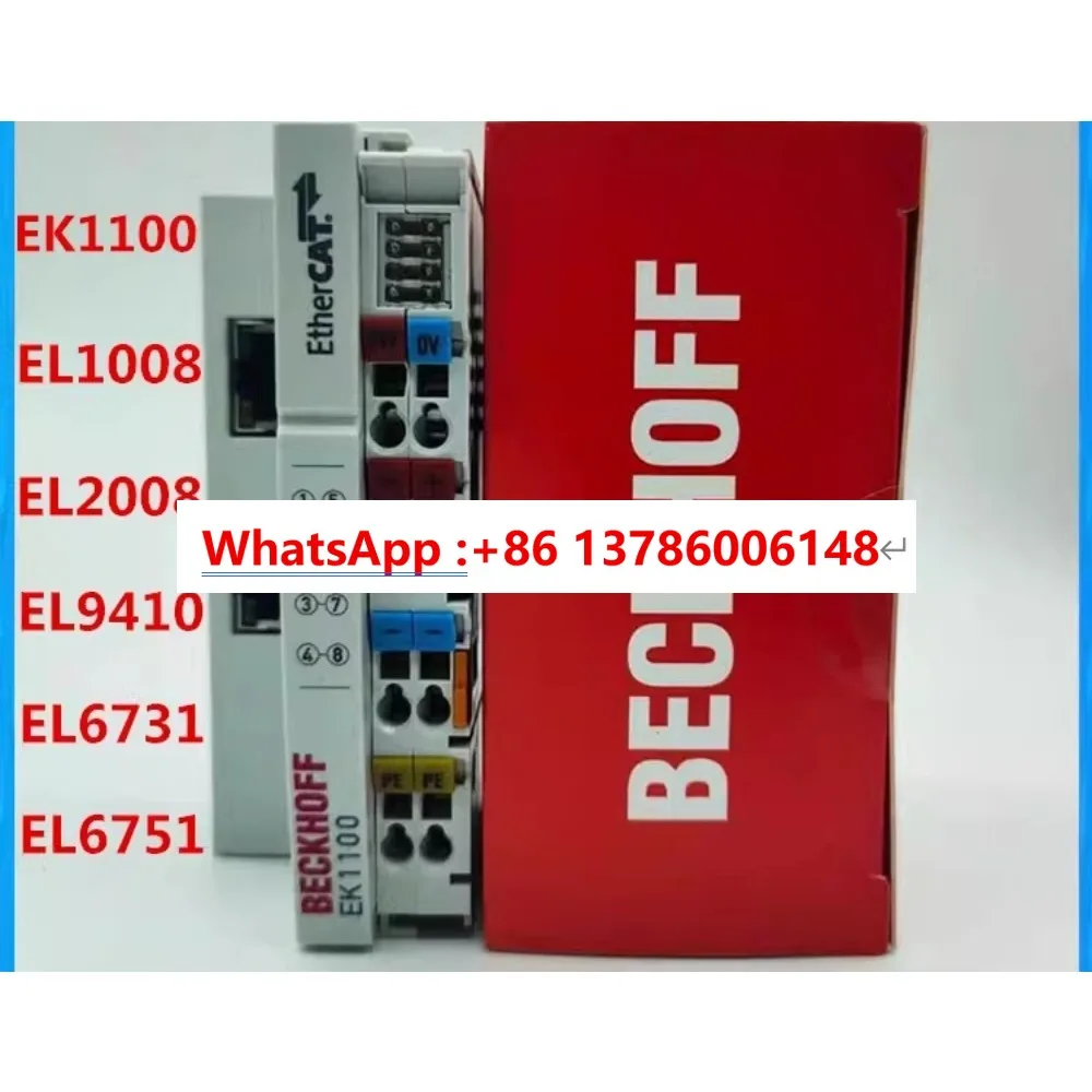 Beckhoff Module EK1100 EL1008 EL2008 EL6731 EL9410