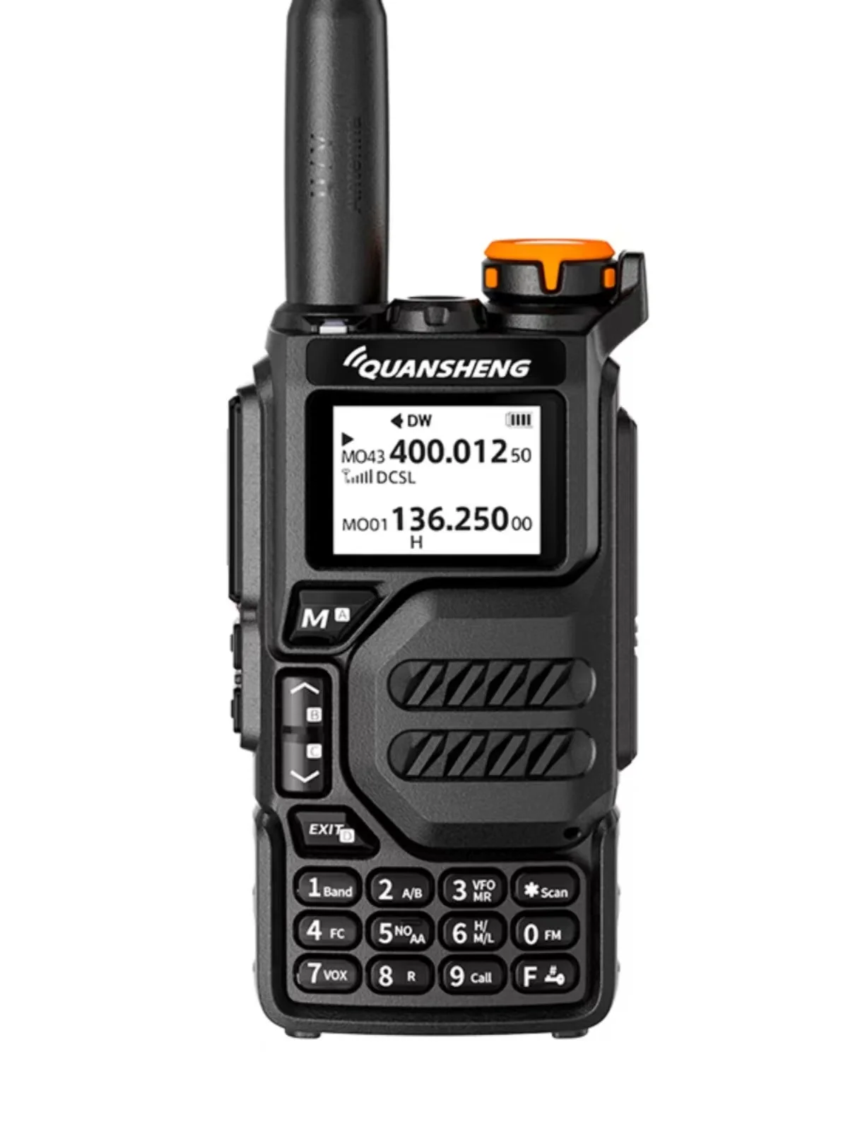 Quansheng UV-K5 50-600MHz 200Ch 5W Air Band Walkie Talkie UVK5 UHF VHF DTMF FM Scrambler NOAA Wireless Frequency Clone