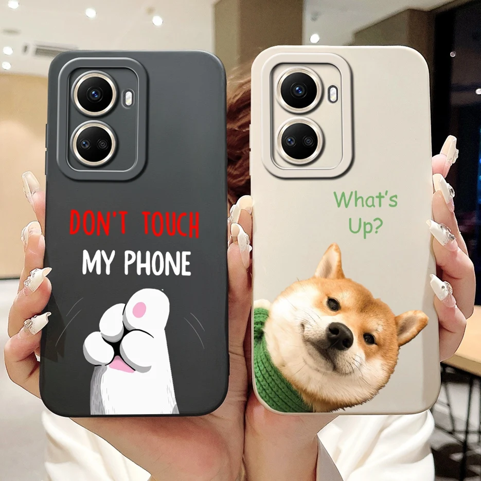 For Huawei Nova 10 Pro Case GLA-LX1 Cute Panda Cartoon Cover Soft Silicone TPU Phone Case For Huawei Nova 10 SE Nova10 Pro Shell