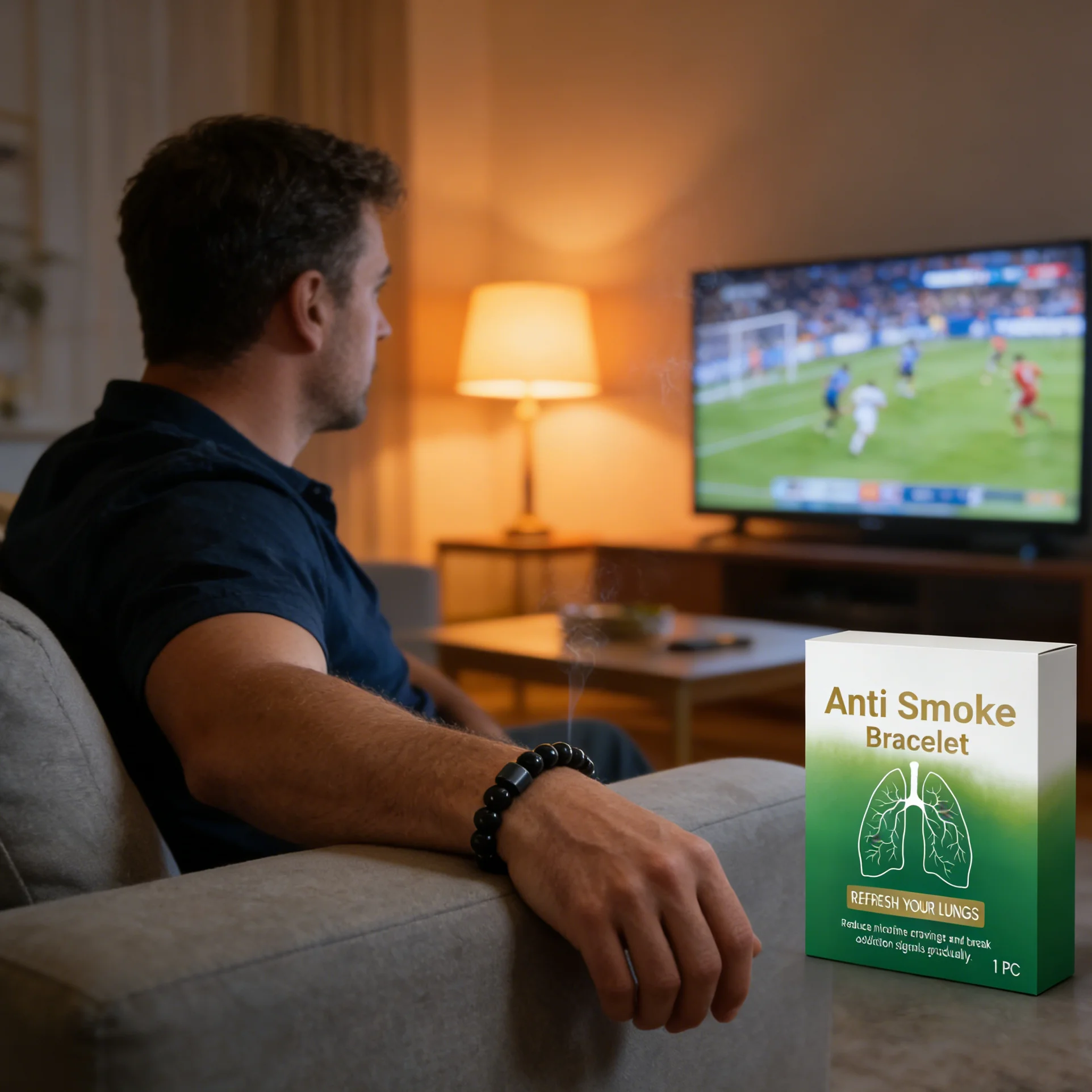 

Anti Smoking Magnet Bracelet Lung Detox Cleansing Reduce Cigarette Addiction Improving Sleep Quality Quit Smoking Cessation Aid