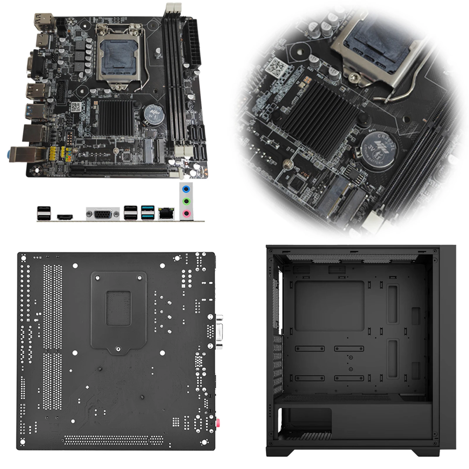 

B75M-I Desktop Motherboard DDR3 Computer Motherboard M.2 NVME Computer Main Board