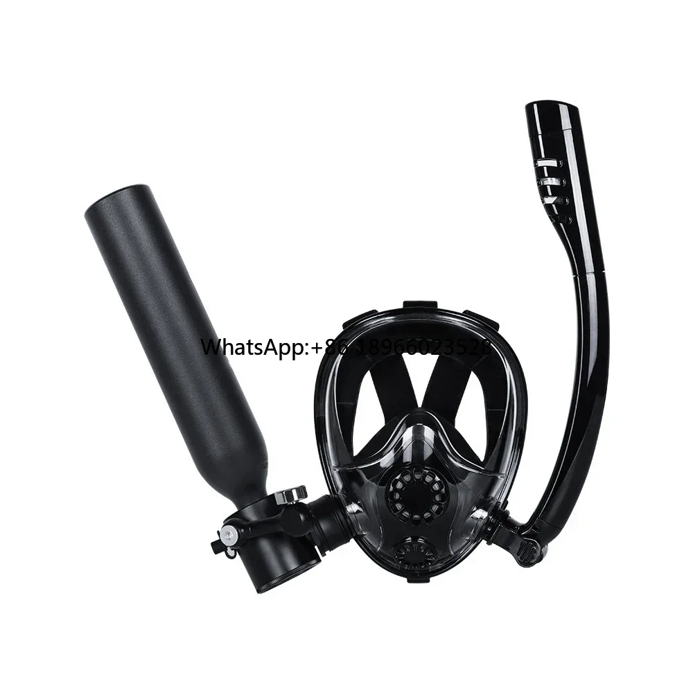 Portable Mini Scuba Diving Tank Snorkel Mask 0.5L 1L diving equipment dive masked with air tank