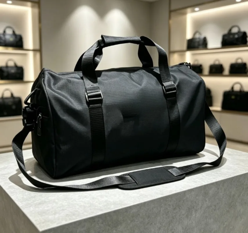 New gym backpack for men sports training, waterproof shoe compartment handbag travel business trip duffel bag large.