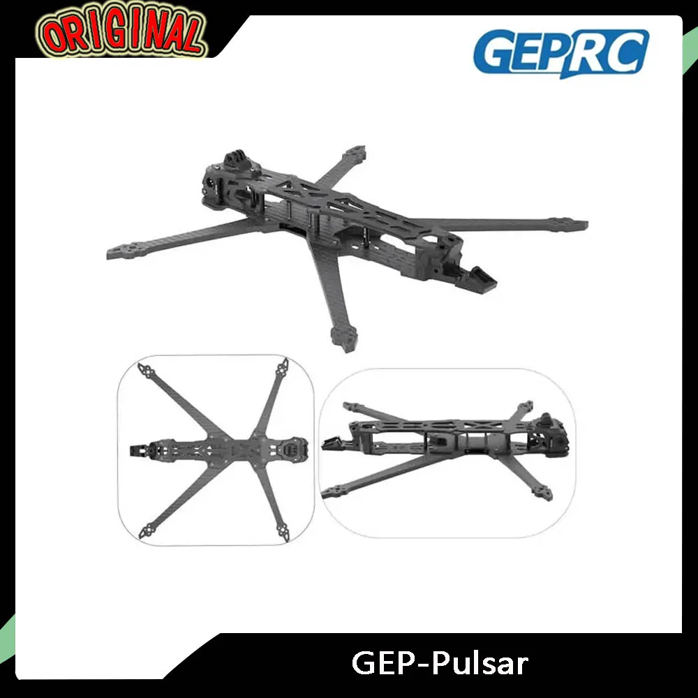 

Комплект рамы для дрона GEPRC Pulsar — высокопрочная база квадрокоптера 9/10/11 дюймов для фристайла FPV, гоночного радиоуправляемого дрона, аксессуаров FPV