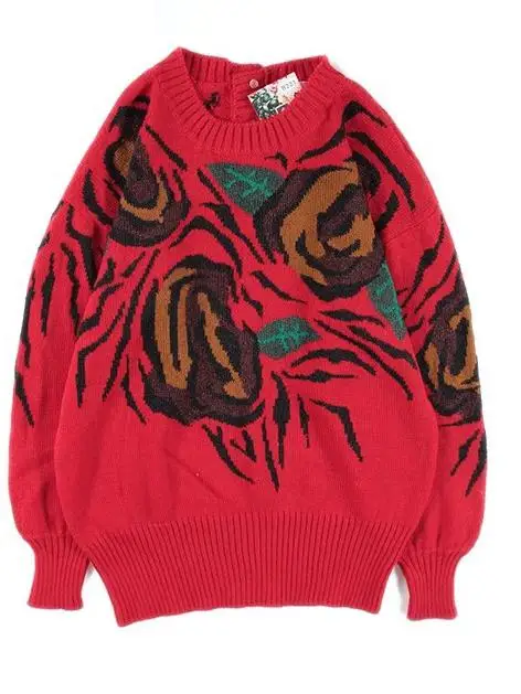 سترة صوفية كلاسيكية بلون واحد برقبة مستديرة أو على شكل V للجنسين بأسلوب جامعي ملابس خارجية ذات طابع شبابي للشتاء بأكمام طويلة