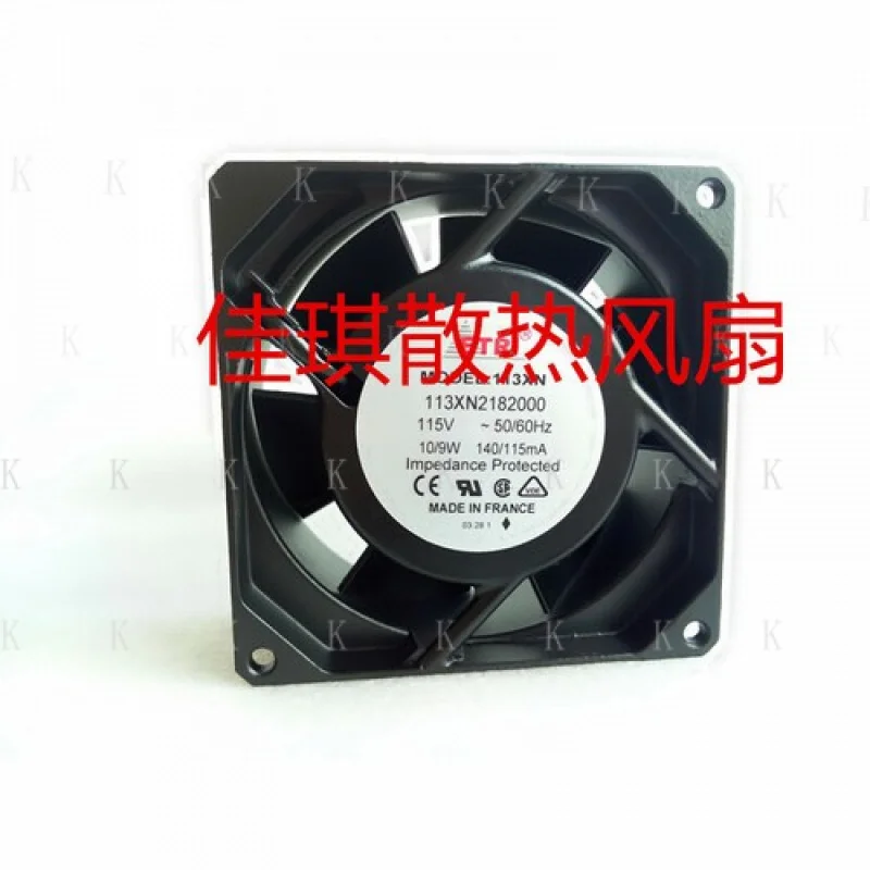 

C 1 шт. для ETRI 113XN2182000 115 В 10/9 Вт 9 см 9238 цельнометаллический вентилятор