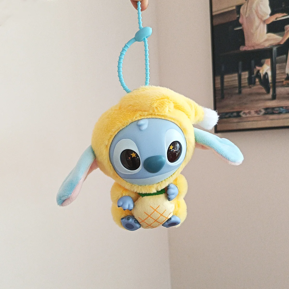 Kawaii Stitch Cartoon Toys Keychains Lilo&Stitch Anime Dolls Keyrings Accessories Backpacks Pendant Fashion Hangings Girls Gifts