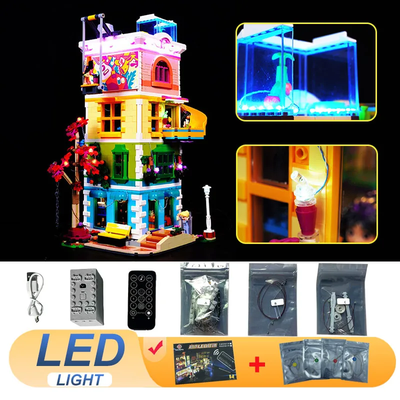 

LED Light Kit For LEGO 41748 Heartlake City Leisure and Entertainment Center(Not Include Building Blocks Bricks Kits Sets Model)