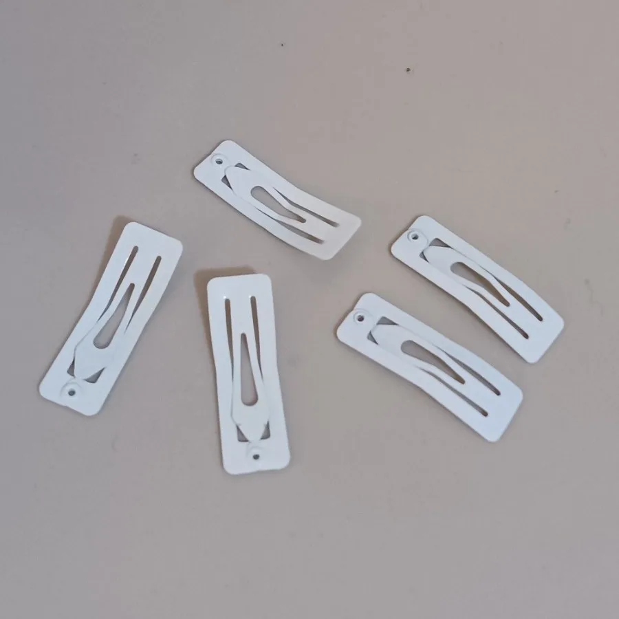 Korean small white paint drop love bb clip pet hair clip DIY material package shredded hair clip accessories hair clip