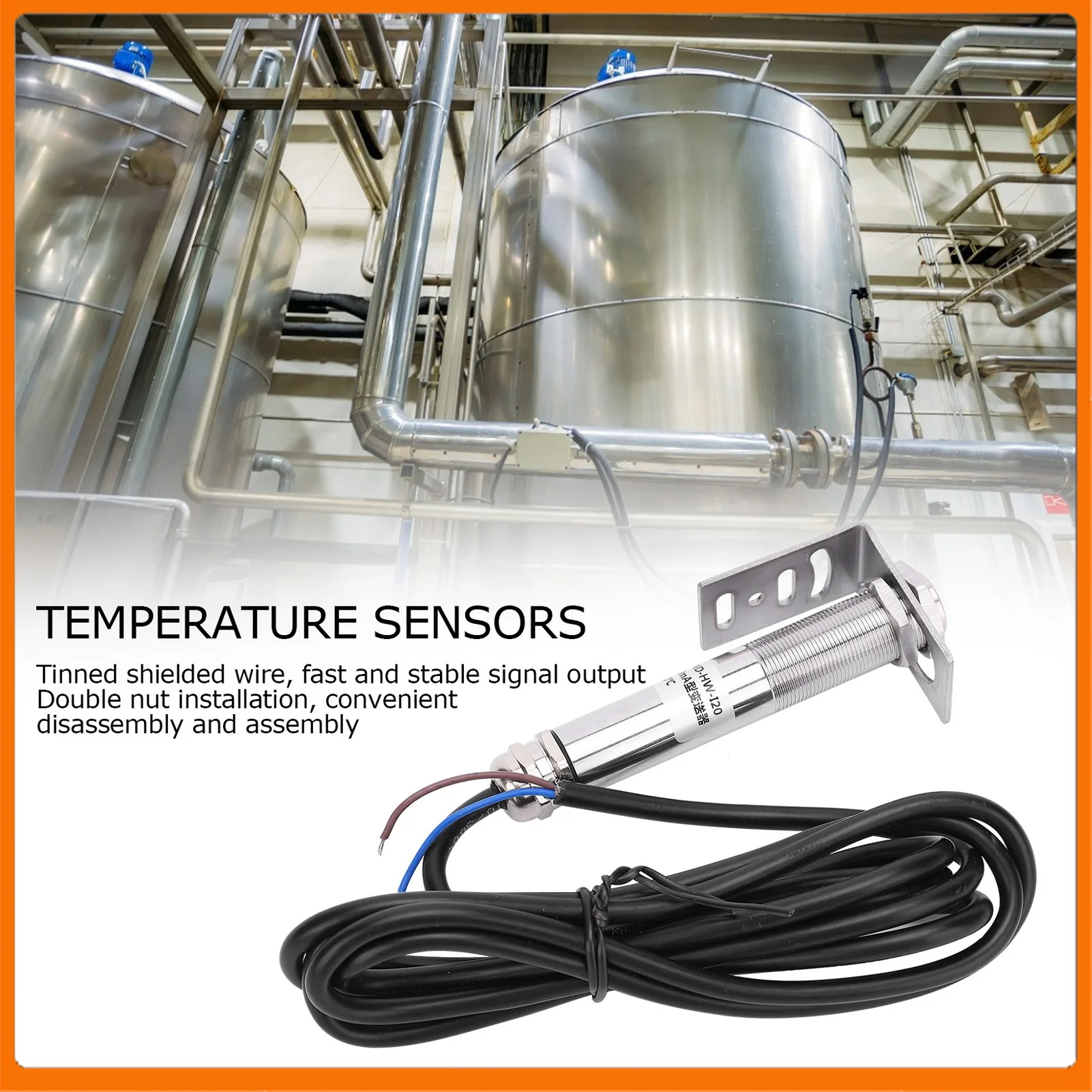 

Инфракрасные датчики температуры Датчики температуры Бесконтактные инфракрасные датчики температуры Компоненты Передатчик 420 мА 1030 В постоянного тока