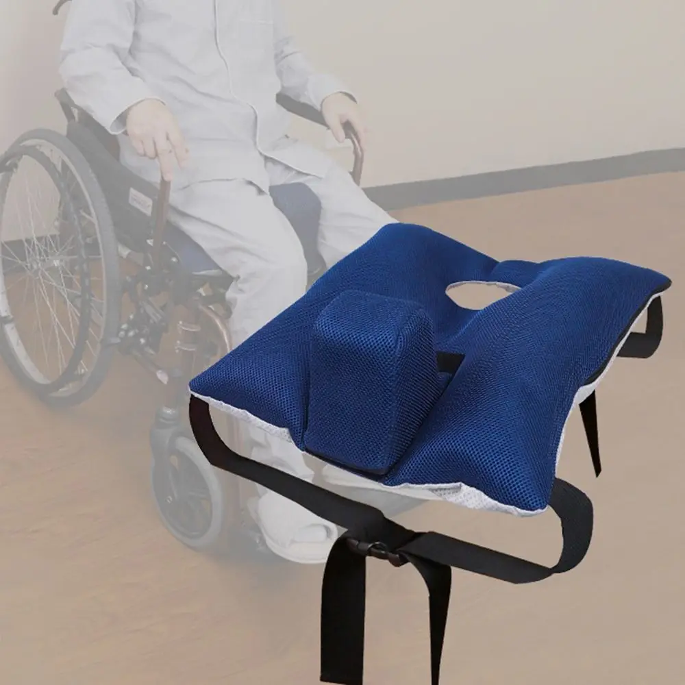 Anti Sliding Wheelchair Seat Cushion Breathable Comfortable Detachable Wheelchair Pad Anti-fall Washable