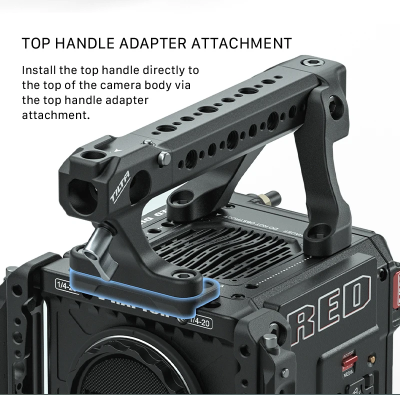 TILTA ESR-T08-C-V RED V-RAPTOR Camera Cage for RED V-RAPTOR Gold