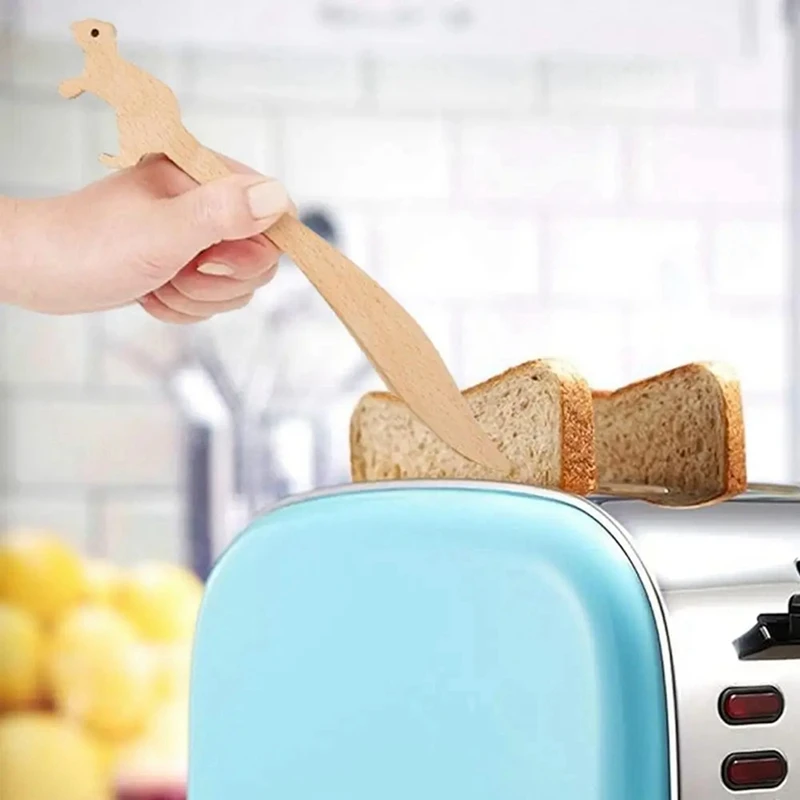 Pinzas de madera para comida, tostadora para tostada, ensalada, cocina, Bacon, azúcar, té helado, pinzas para té