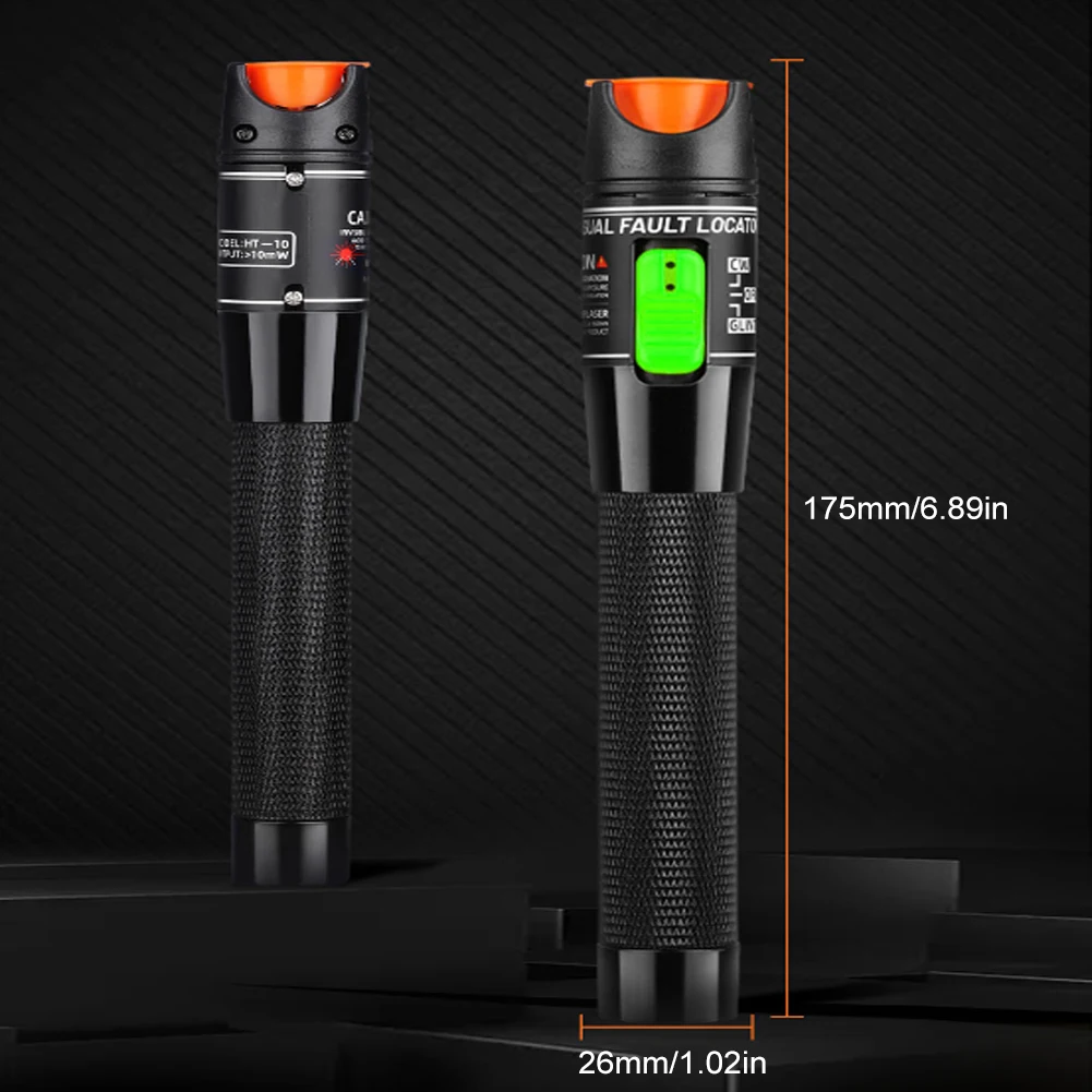 Imagem -06 - Vfl Fiber Cabo Tester Visual Fault Locator 30km Vfl Fonte 30mw 650 Mais 10nm Comprimento de Onda Fcscst Novo