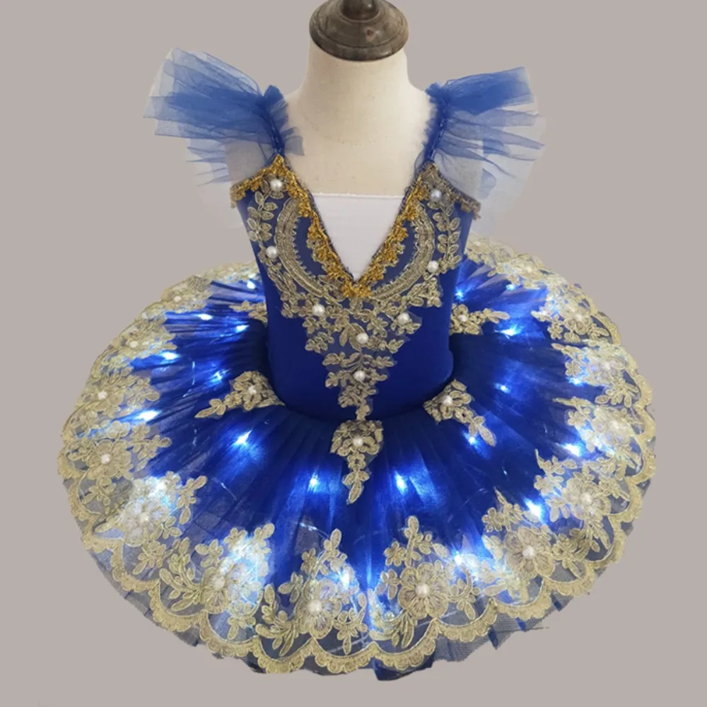 어린이 의류 공연 아동복 요정 우아한 쇼 발레 튜튜 드레스 소녀 무용복 무대 의상 공주 파티