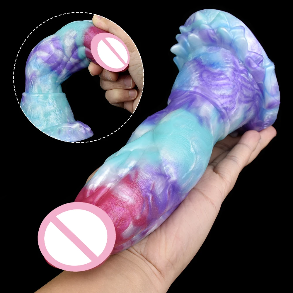 YESBUY-consolador de dragón de fantasía, Animal monstruo, pene postizo, tapón Anal, juguete sexual, masajeador Vaginal para ano masculino y femenino, juguetes para masturbarse para adultos