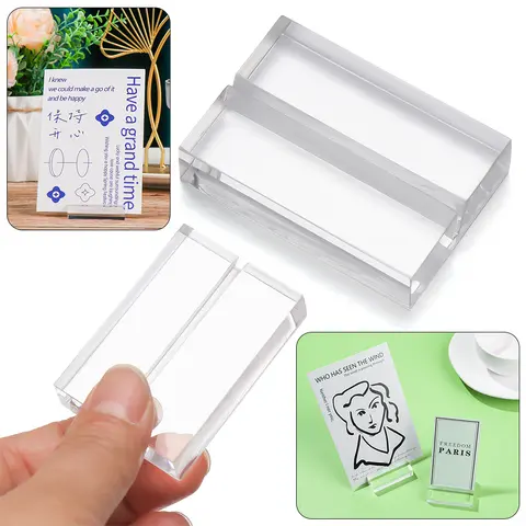 Tischnummernhalter, Acryl-Schilderhalter, Bildkarten, Ausstellungsständer, Tischkartenklemmen, Ständer, Fotos, Clips, Hochzeit, Desktop-Dekoration