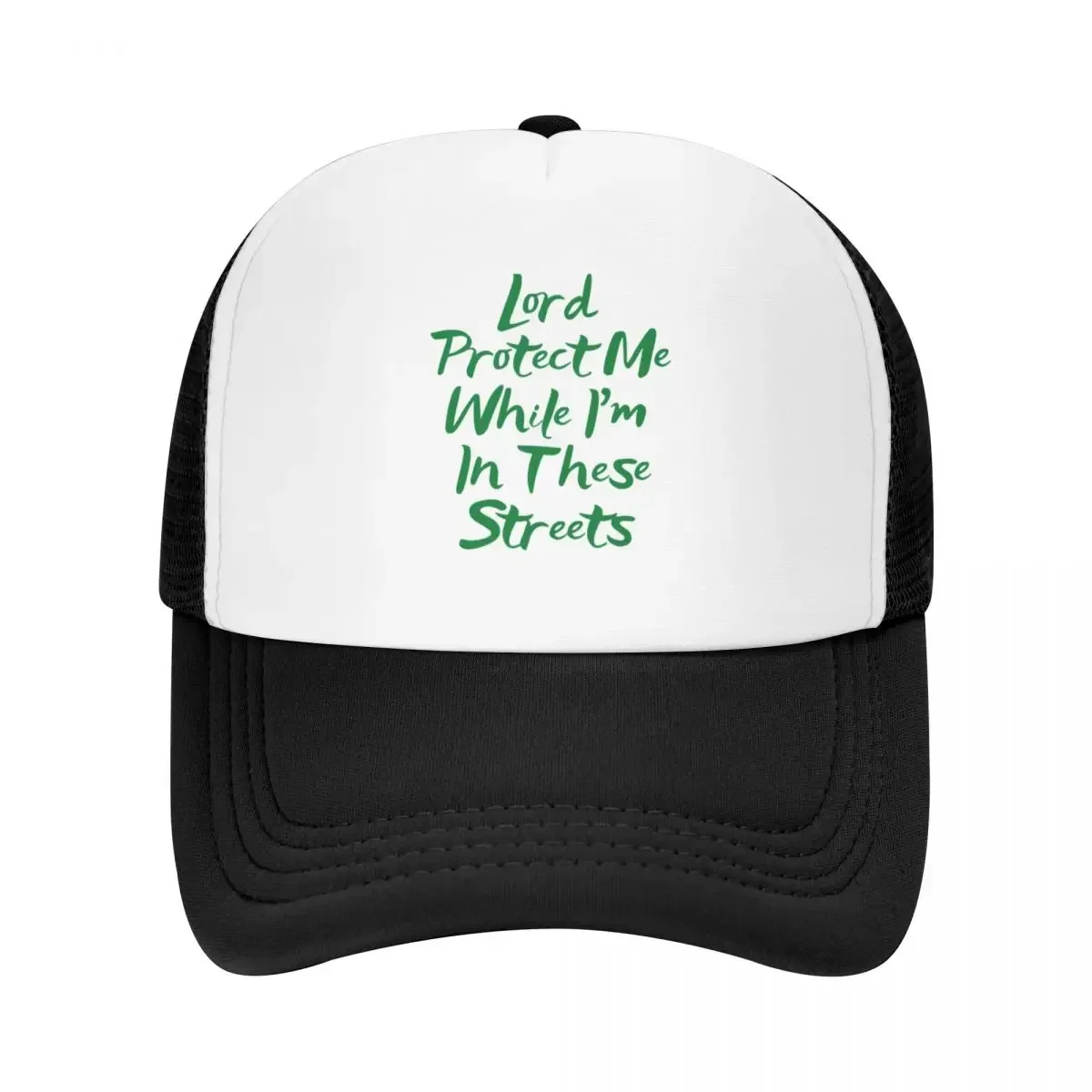 Lord Protect Me While I'm In These Streets Baseball Cap Golf Cap Hood Fishing cap Male Women's