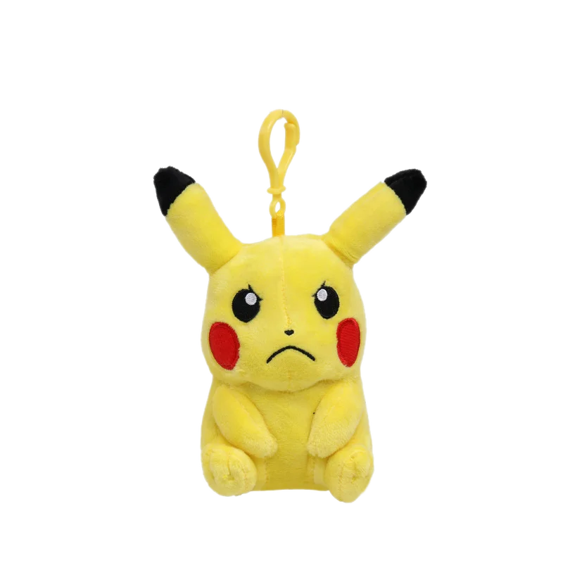 Pikachu Peluche Keychain Cartoon Toys Pikachu Team Magma Doll Kids Kawaii Toy Birthday Christmas Gift For Kids