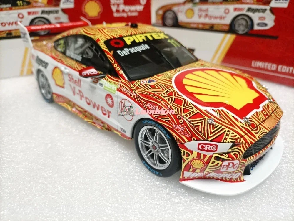 Authentic 1:18 For #11 SHELL V-POWER 2022 MERLIN DARWIN TRIPLE CROWNINDIGENOUS ROUND Driver ANTON DE PASQUALE