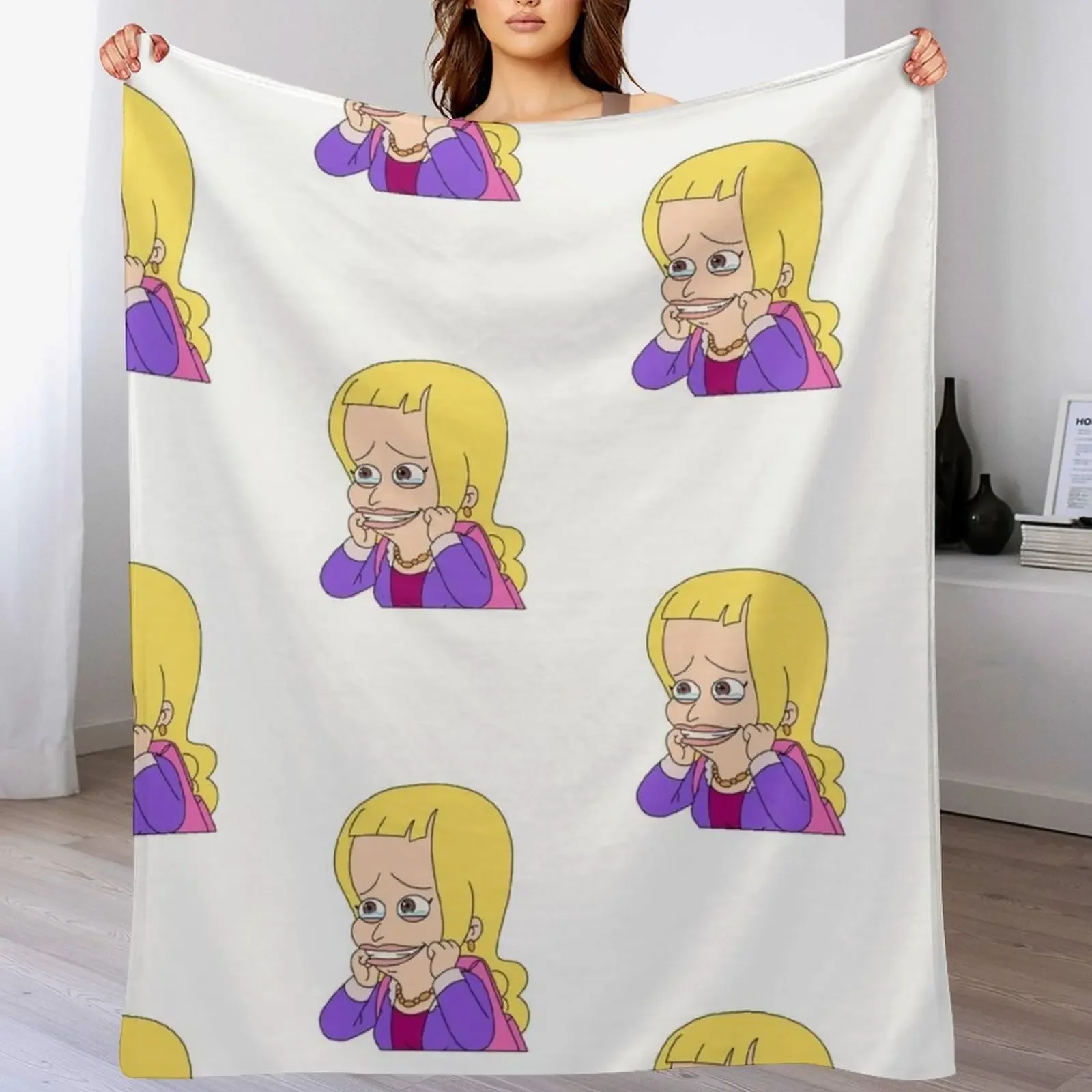 

Lola Throw Blanket Stain Resistant Cozy Warm Blanket