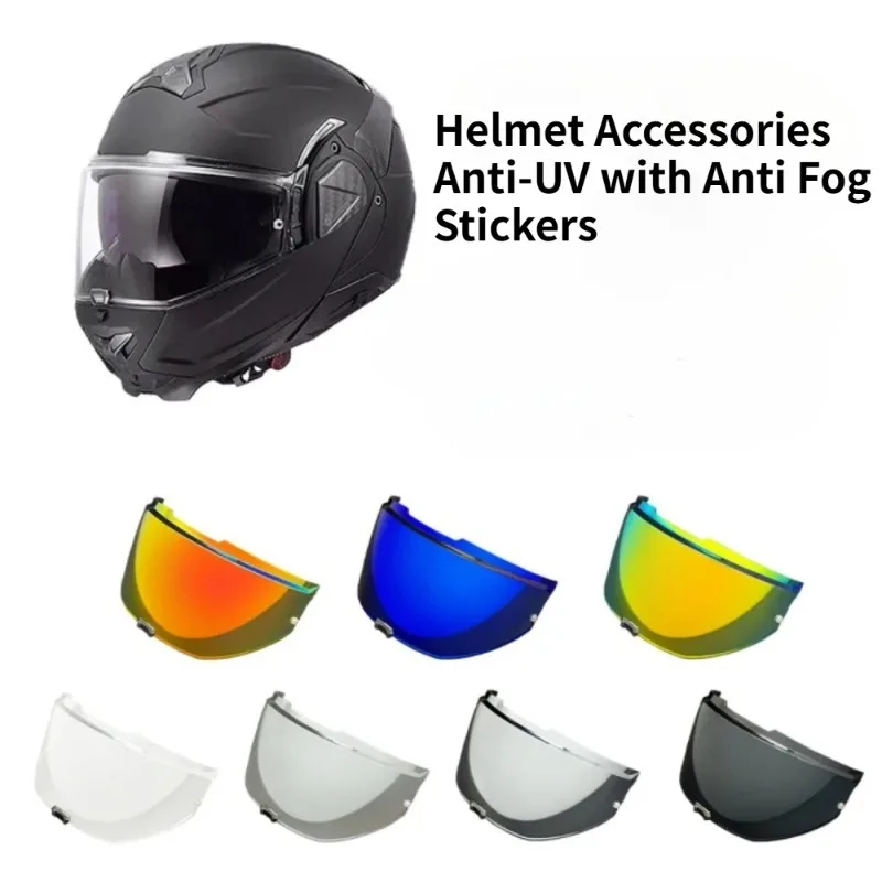 motorcycle-helmet-visor-fits-for-ff910-flip-up-shield-windshield-capacete-moto-helmet-accessories-anti-uv-with-anti-fog-stickers