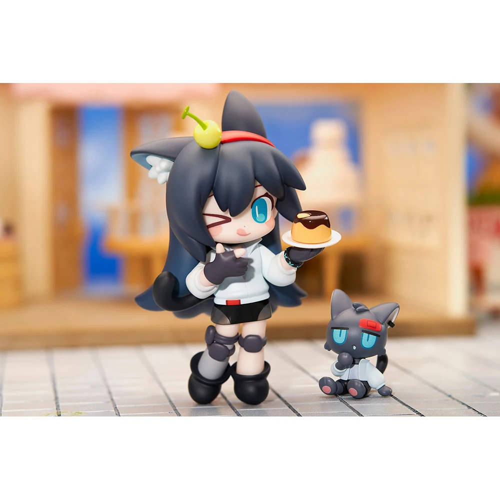 APEX-Toys Arknights Kaltsit Blaze Have Some Dessert Q Version Series 11.5 Bishoujo Doll Collectible Anime Figure Model Toy