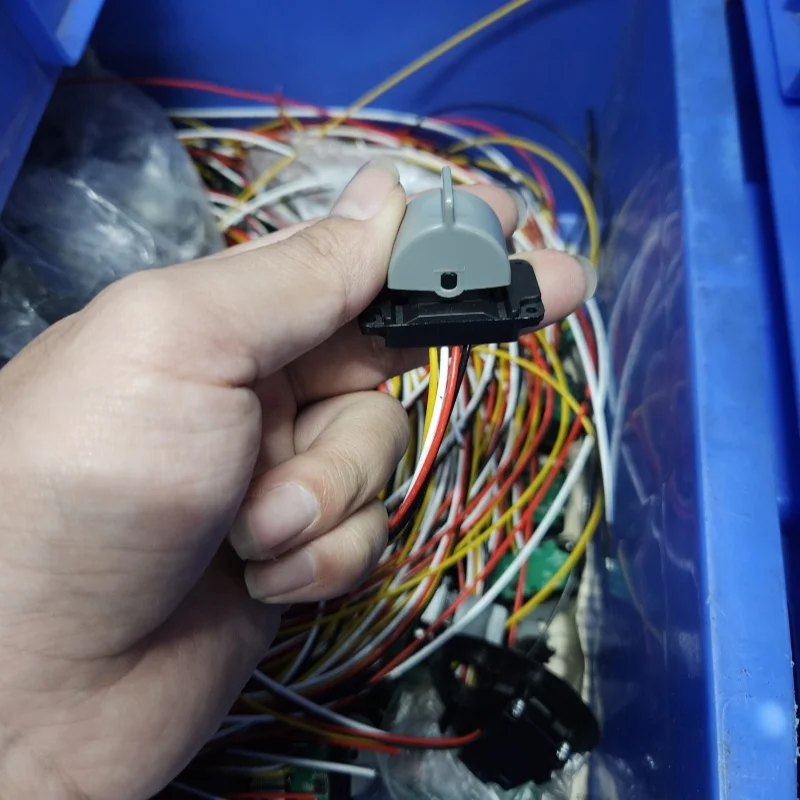 High quality handle adhesive parts, finger wheel switch