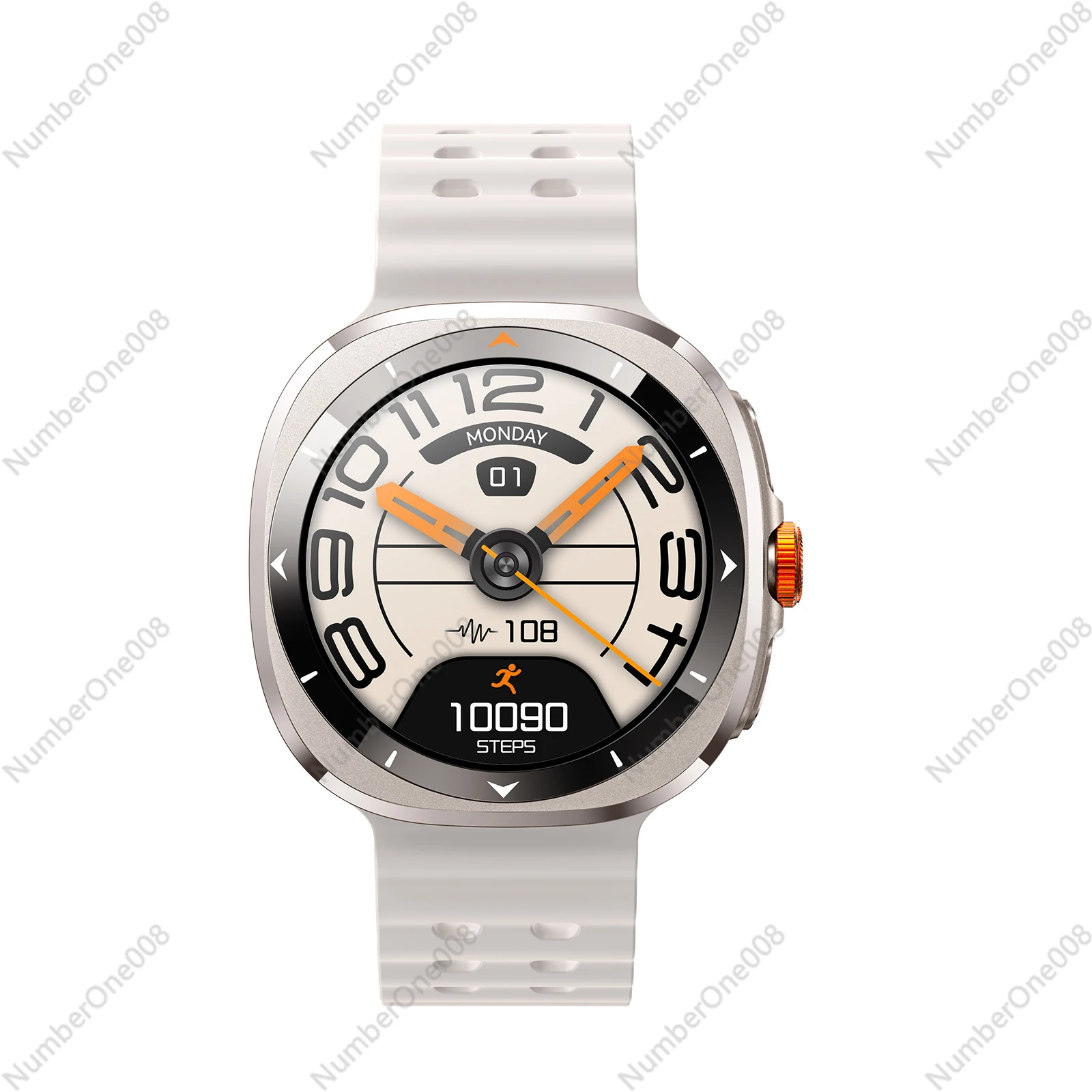 

Men's Smart Watch IP68 Bt5.4 Heart Rate Monitor Sports Tracker Wearable Device Watch