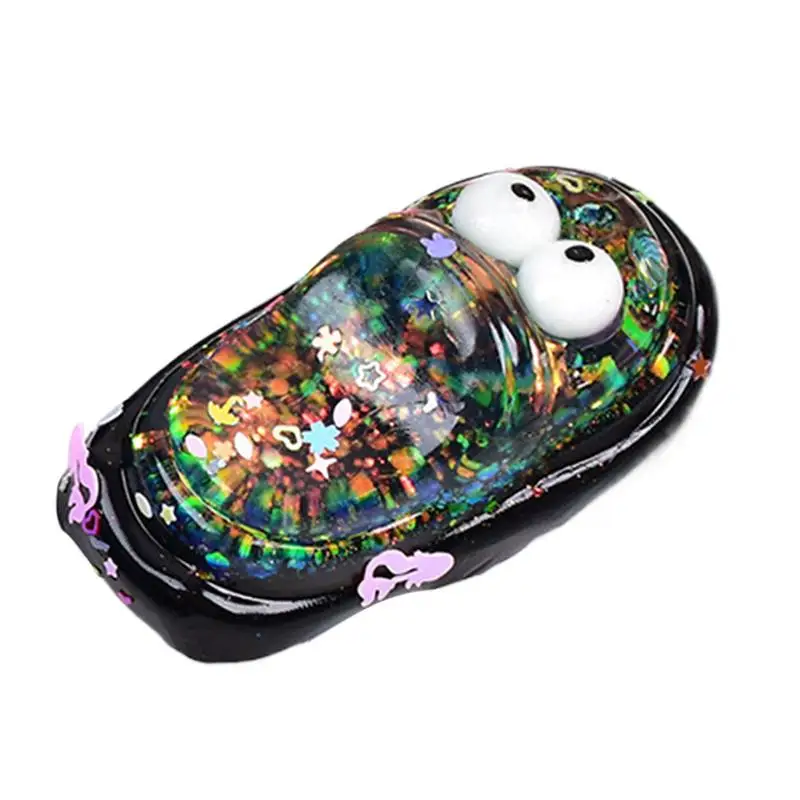 Cartone animato Grandi Occhi Scarpe Spremere Giocattolo Peluche Carino Rimbalzo Lento Alleviare Lo Stress Giocattoli Agitarsi Per Bambini Adulti