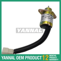 1-year warranty Fuel Shut Off Solenoid 17454-60010 16616-60010 For Kubota B1700 B21 BX2200