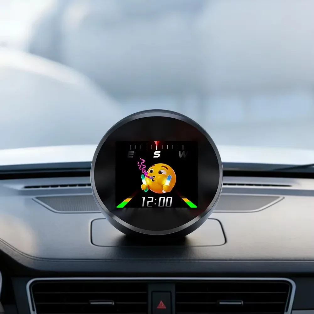 2026 New Q11 Universal Multi-Function GPS Car HUD Digital Speedometer USB Plug Play Electronic Compass Overspeed Alarm